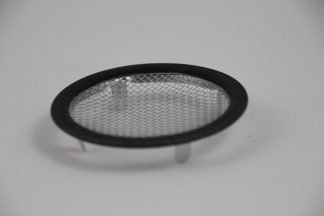 Black Round Aluminum Tab Vent