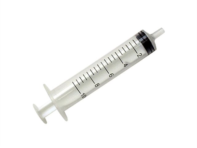 10ml/cc Plastic Syringe